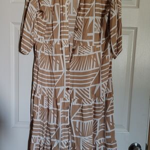 New Mexico Aztec Print Dress